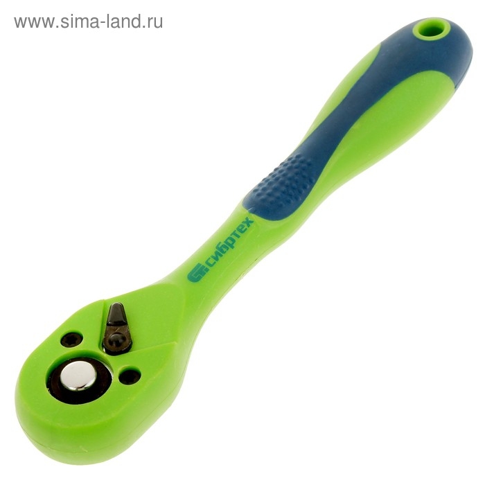 Ключ-трещотка  Ключ-трещотка "СИБРТЕХ", 1/4", двухкомпонентная рукоятка