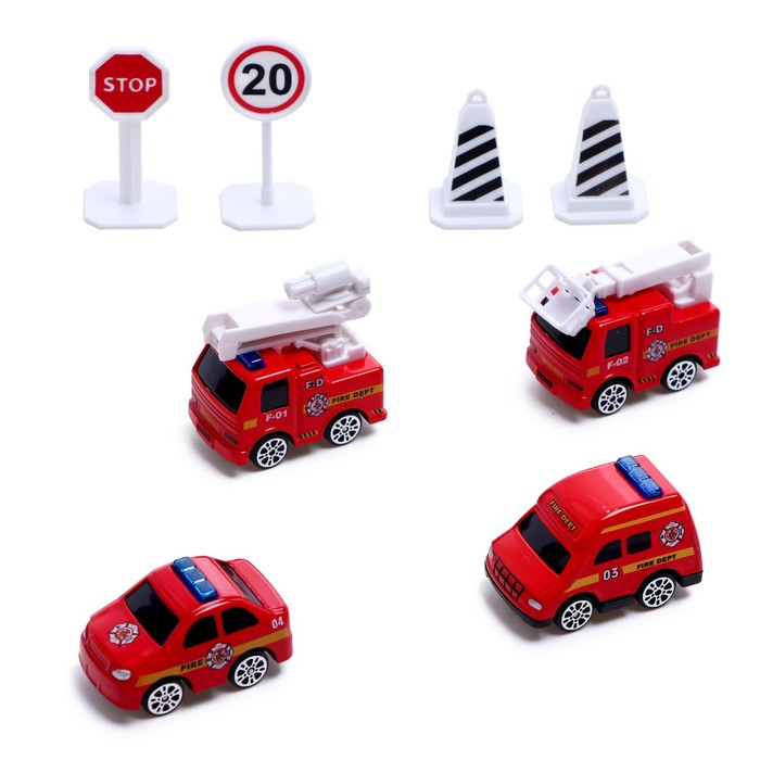 Набор металлических машин «Спецслужбы», МИКС Набор металлических машин «Спецслужбы», МИКС