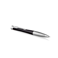 Ручка шариковая Parker Urban Core K314 Muted Black CT М, 1.0 мм, корпус из латуни, синие чернила