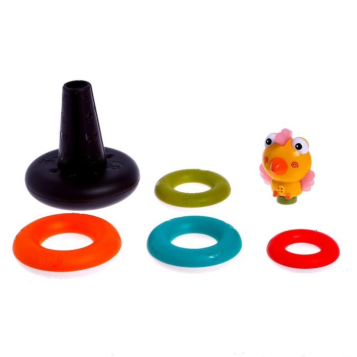 Пирамидка «Цыплёнок», звуковые эффекты, 5 колец Пирамидка «Цыплёнок», звуковые эффекты, 5 колец