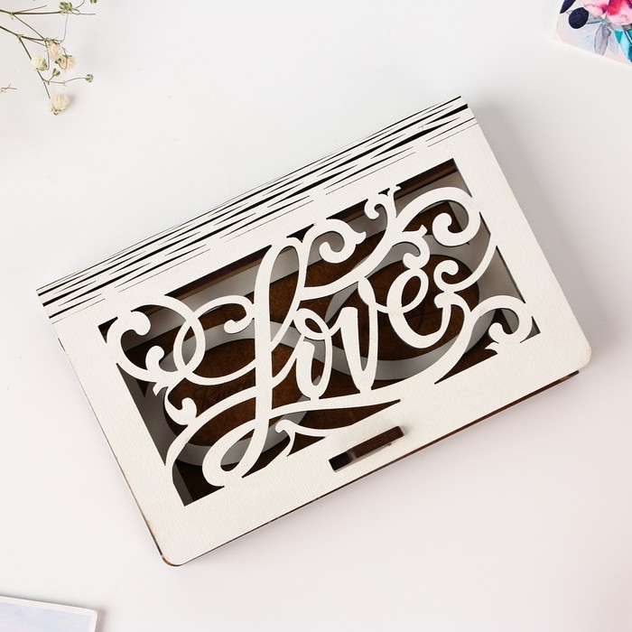 Шкатулка для колец «Бесконечность», 12 х 7,9 см. Шкатулка для колец «Бесконечность», 12 х 7,9 см.