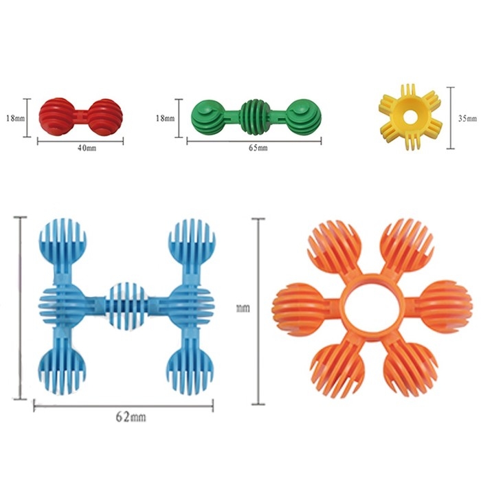 Конструктор обучающий «Молекулы», 34 детали Конструктор обучающий «Молекулы», 34 детали