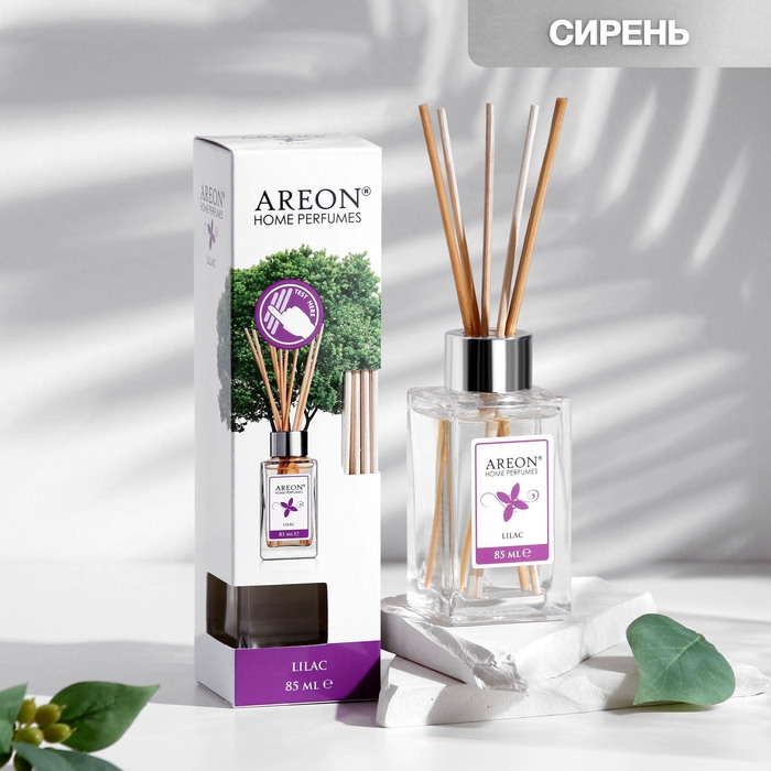 Диффузор ароматический для дома Areon Sticks, 85 мл, сирень Диффузор ароматический для дома Areon Sticks, 85 мл, сирень