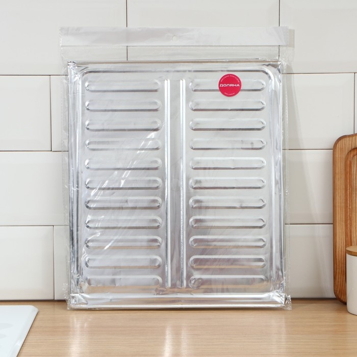 Защитное покрытие для газовой плиты Доляна, 84×32,5 см Защитное покрытие для газовой плиты Доляна, 84×32,5 см