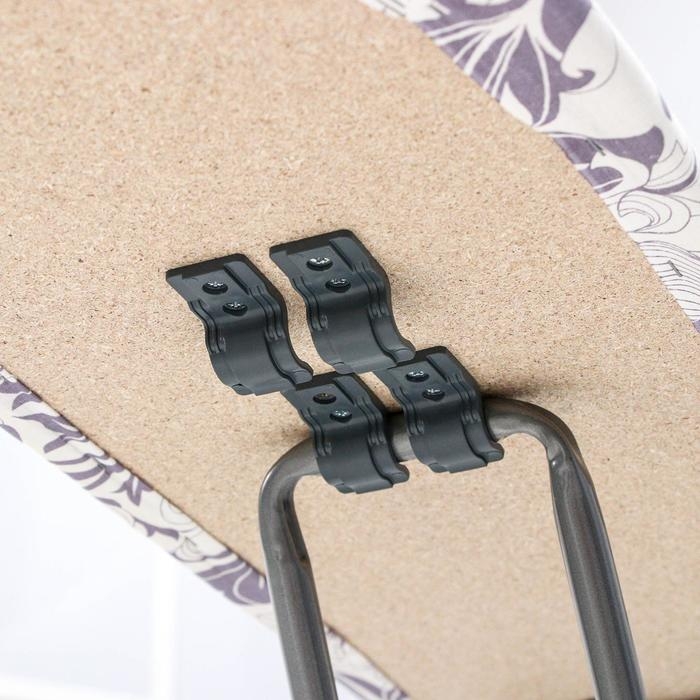 Доска гладильная Nika «Белль», 106×29 см, два положения высоты 70, 80 см, рисунок микс Доска гладильная Nika «Белль», 106×29 см, два положения высоты 70, 80 см, рисунок микс