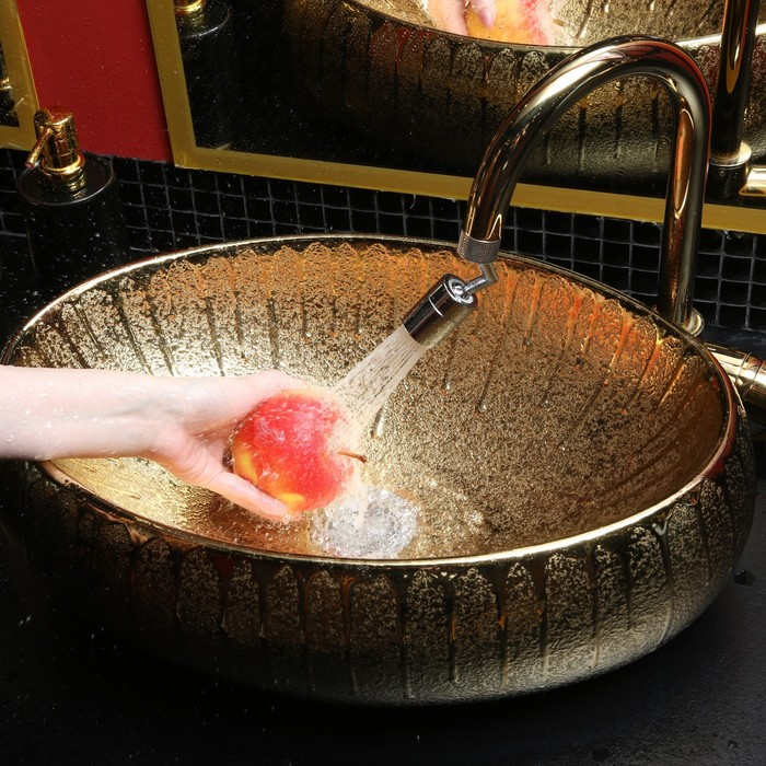 Аэратор универсальный Accoona A464-11, для смесителя, поворотный, двухрежимный Аэратор универсальный Accoona A464-11, для смесителя, поворотный, двухрежимный