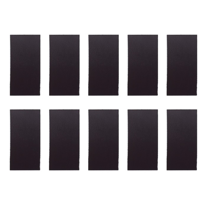 Магнит на клеевой основе &laquo;Прямоугольник&raquo; 4 &times; 2 см, набор 10 шт.