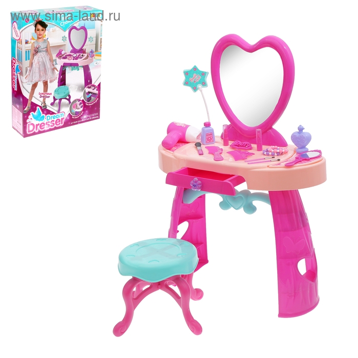 Столик «Красавица» с аксессуарами, высота 69 см Столик «Красавица» с аксессуарами, высота 69 см