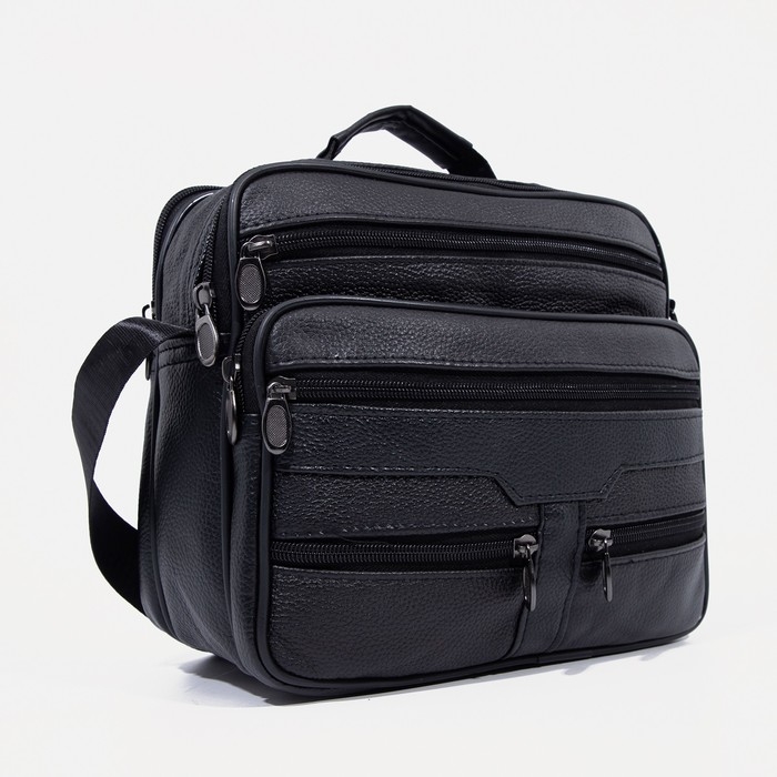 Сумка мужская, цвет чёрный Сумка мужская, цвет чёрный