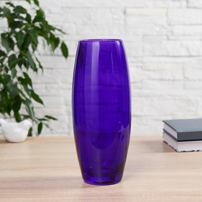 Ваза Ваза "Радуга G" фиолетовый d-8см, 11х26см