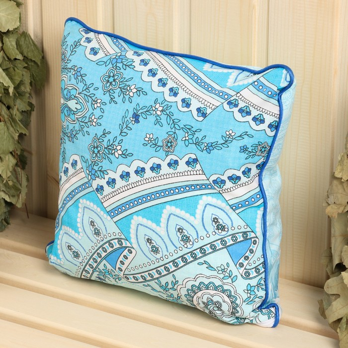 Подушка из кавказских трав на основе листьев дуба и эвкалипта, МИКС, 27×27 см Подушка из кавказских трав на основе листьев дуба и эвкалипта, МИКС, 27×27 см