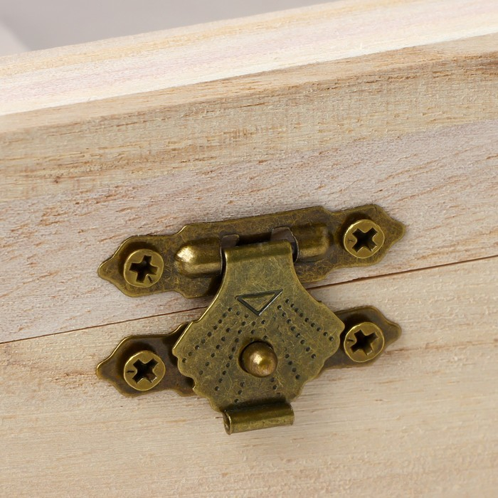 Ящик для хранения чайных пакетиков Доляна «Ахмадабад», 4 ячейки, 25×9,5×6,5 см Ящик для хранения чайных пакетиков Доляна «Ахмадабад», 4 ячейки, 25×9,5×6,5 см