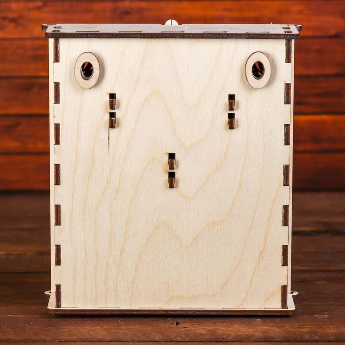 Ключница дерево Ключница дерево "Домик. Мир вашему дому" 18х20,5х6 см