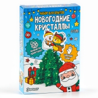 Набор для опытов «Новогодние кристаллы: Ёлочка», сделай сам