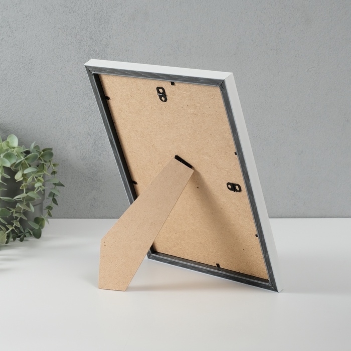 Фоторамка пластик Фоторамка пластик "МИРАМ" 21х30 см с паспарту (15х21 см) П641861-8 (12)