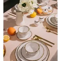 Соусник Magistro Alpine Frost, 285 мл, фарфор, белый