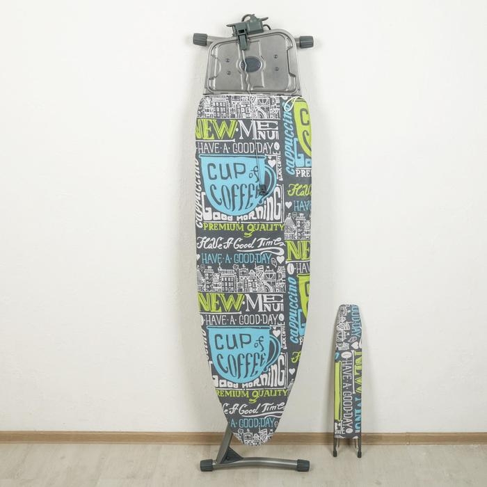 Доска гладильная Nika «Ника 11 тефлон», 123×40 см, регулируемая высота до 100 см, рисунок микс Доска гладильная Nika «Ника 11 тефлон», 123×40 см, регулируемая высота до 100 см, рисунок микс