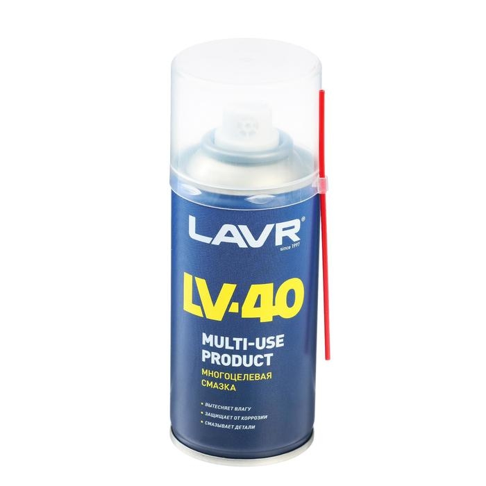Многоцелевая смазка LAVR Multipurpose grease LV-40, 210 мл, аэрозоль, Ln1484 Многоцелевая смазка LAVR Multipurpose grease LV-40, 210 мл, аэрозоль, Ln1484