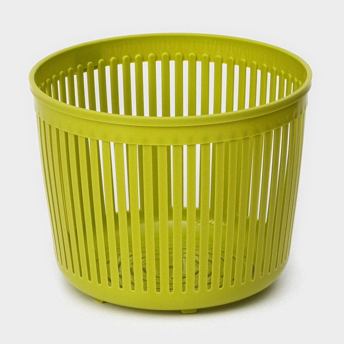 Центрифуга для сушки зелени Доляна Fresh cook, 2 л, пластик, цвет белый/зелёный Центрифуга для сушки зелени Доляна Fresh cook, 2 л, пластик, цвет белый/зелёный