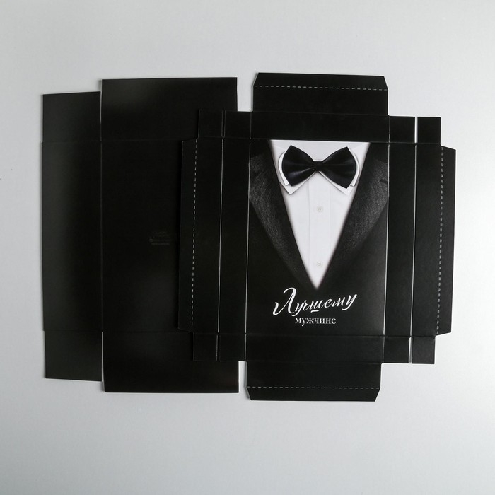 Коробка подарочная складная, упаковка, &laquo;Джентльмен&raquo;, 21 х 15 х 7 см