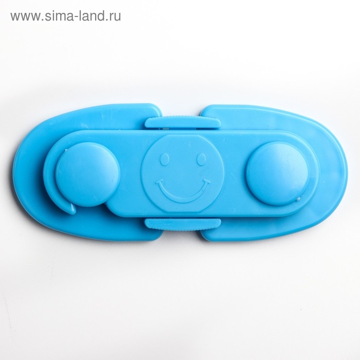 Блокиратор для дверей и ящиков, цвет голубой, Крошка Я Блокиратор для дверей и ящиков, цвет голубой, Крошка Я