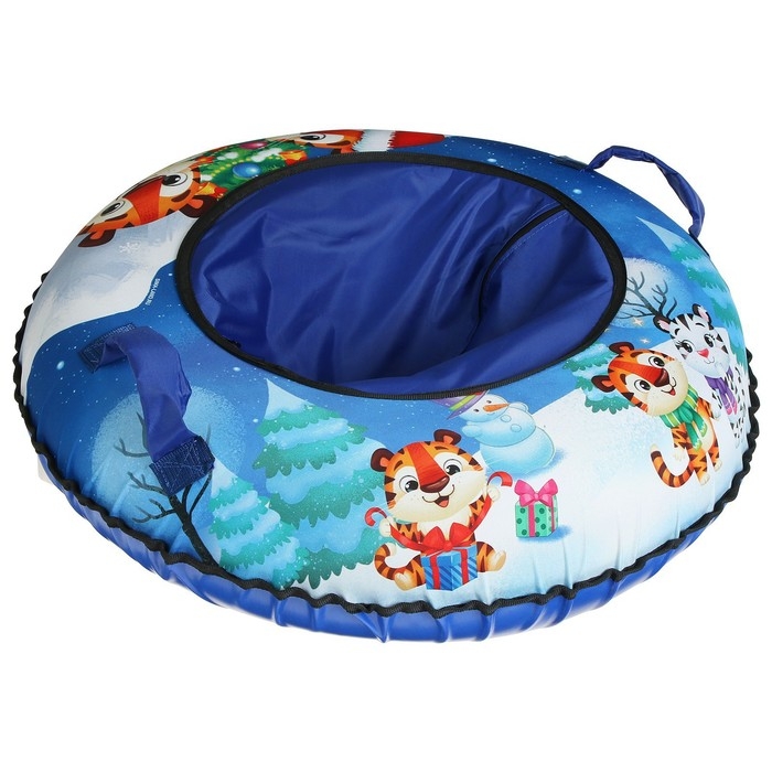 Тюбинг-ватрушка, диаметр чехла 80 см, тент/оксфорд Тюбинг-ватрушка, диаметр чехла 80 см, тент/оксфорд