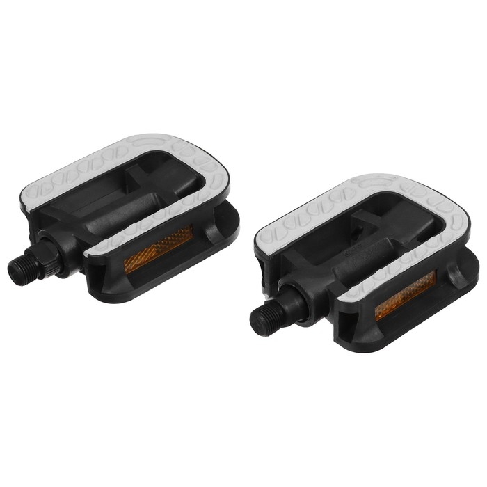 Педали 9/16 Педали 9/16" Dream Bike, c подшипниками, цвет чёрный/серый