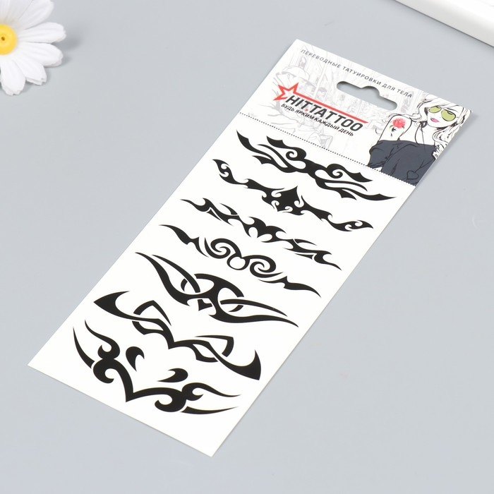 Татуировка на тело Татуировка на тело "Набор трайбл" 9х16 см