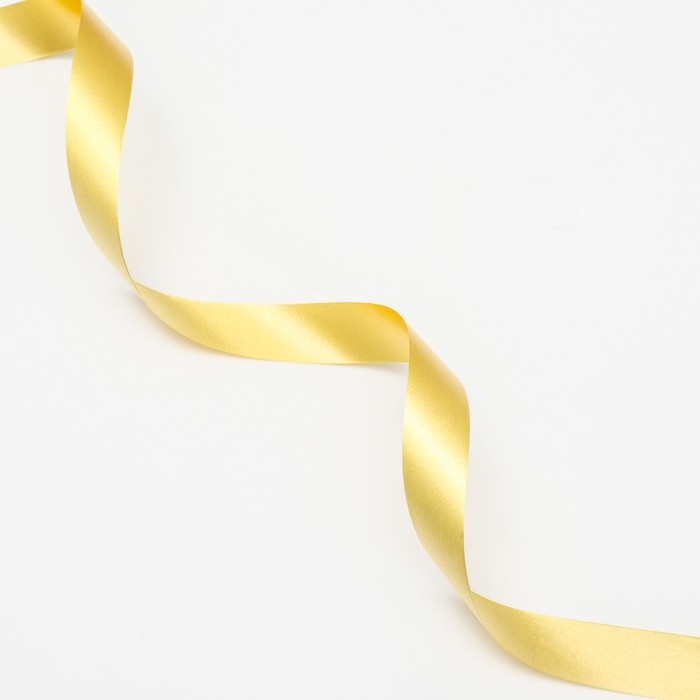 Лента для декора и подарков, золотая, 2 см х 45 м Лента для декора и подарков, золотая, 2 см х 45 м