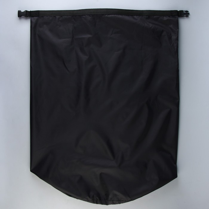 Гермомешок «Для крутого рыбака», 60 л., черный.