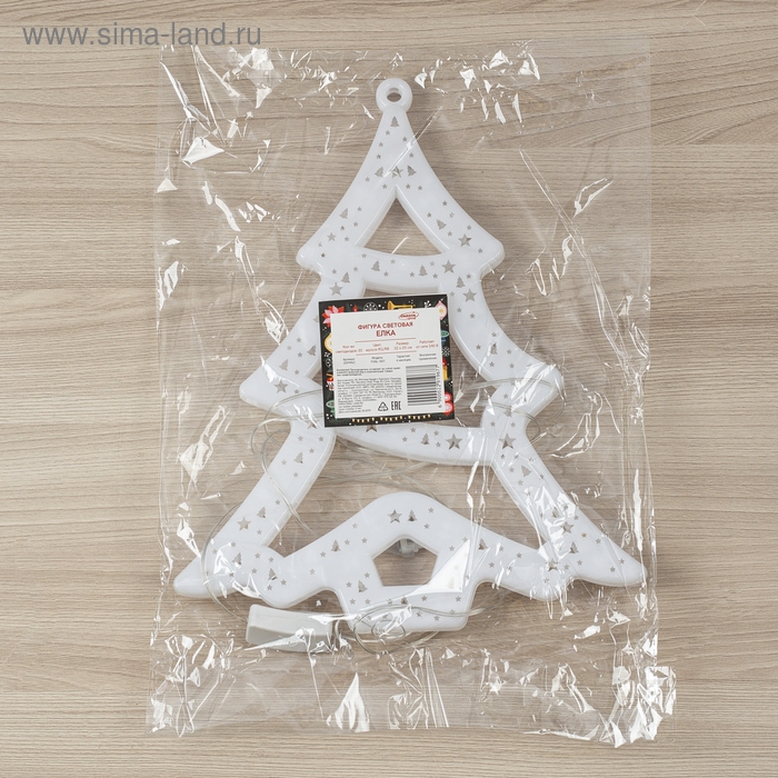 Светодиодная фигура «Ёлка» 25 × 32 см, пластик, 220 В, свечение мульти (RG/RB) Светодиодная фигура «Ёлка» 25 × 32 см, пластик, 220 В, свечение мульти (RG/RB)