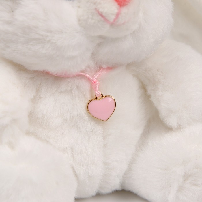 Мягкая игрушка «Зайка» , цвет белый Мягкая игрушка «Зайка» , цвет белый