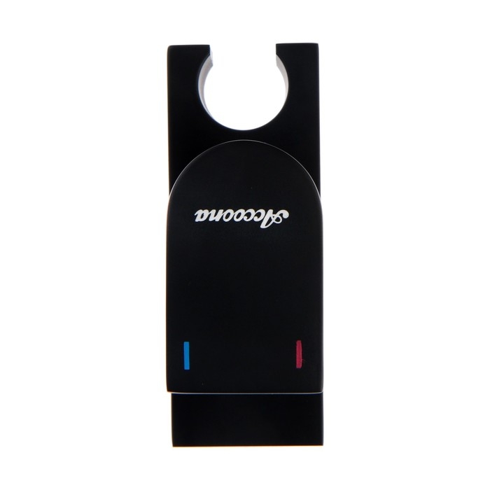 Смеситель для биде Accoona A3290F-4, с гигиеническим душем, настенный, черный Смеситель для биде Accoona A3290F-4, с гигиеническим душем, настенный, черный