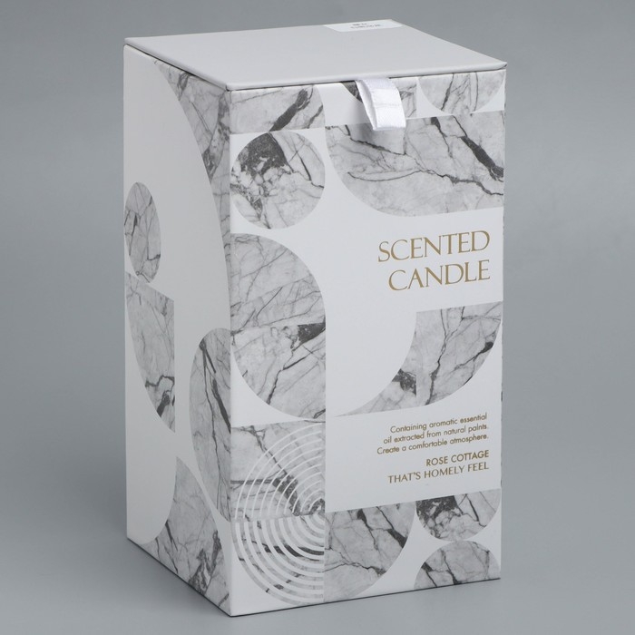 Свеча в бетоне ароматическая  Свеча в бетоне ароматическая "Шангрила", соевый воск