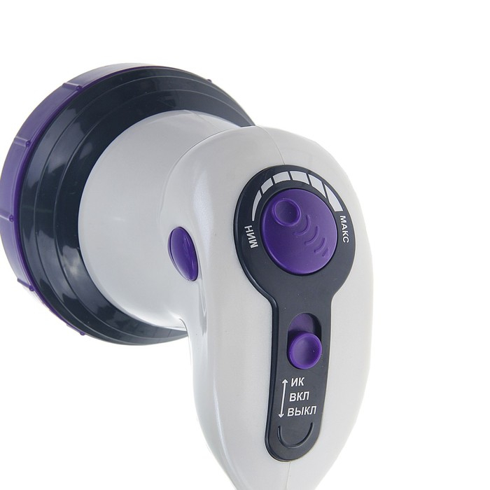 Массажёр для тела Galaxy GL 4942, электрический, 50 Вт, 5 насадок, 3 скорости, 220 В, фиолет. 133600 Массажёр для тела Galaxy GL 4942, электрический, 50 Вт, 5 насадок, 3 скорости, 220 В, фиолет. 133600