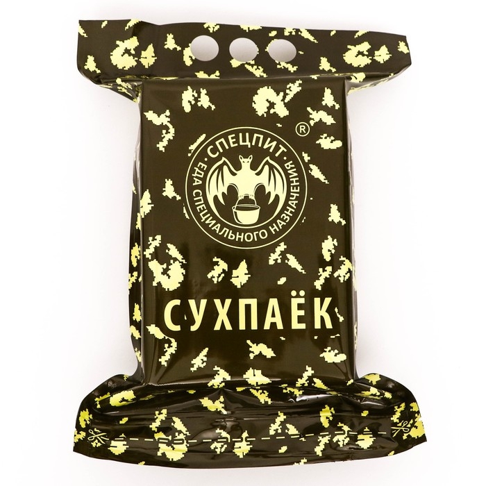 Сухой паек Сухой паек "СпецПит" РАЗОВЫЙ "ОБЕД" Вариант 4 (ИРП-ОБЕД4), 0,85 кг