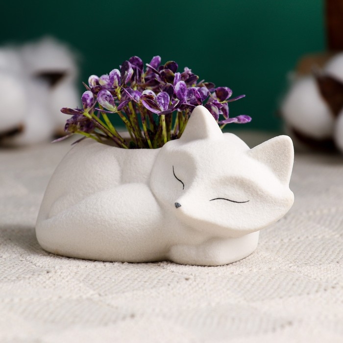 Горшок Горшок "Лисенок" 10х8х6см