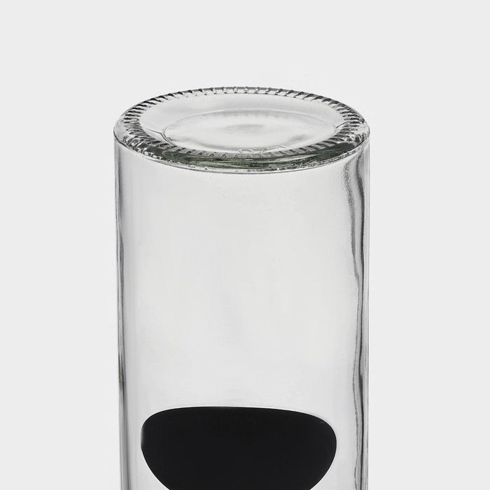 Банка стеклянная для хранения сыпучих продуктов с местом под надпись Доляна «Премиум», 700 мл, 20×8 см, с металлической крышкой Банка стеклянная для хранения сыпучих продуктов с местом под надпись Доляна «Премиум», 700 мл, 20×8 см, с металлической крышкой