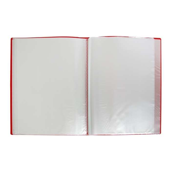 Папка А4, 80 прозрачных файлов, 400 мкм, МИКС Папка А4, 80 прозрачных файлов, 400 мкм, МИКС