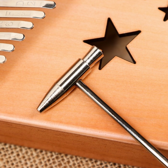 Музыкальный инструмент Калимба Музыкальный инструмент Калимба "Звёзды", 17 нот