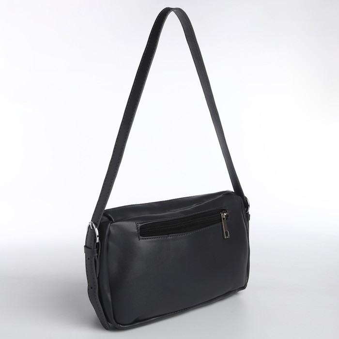 Сумка женская с карманами кожзам, графитный цвет Сумка женская с карманами кожзам, графитный цвет