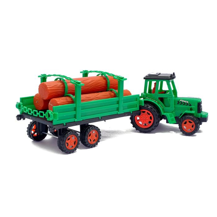 Трактор инерционный «Лесовоз», МИКС Трактор инерционный «Лесовоз», МИКС