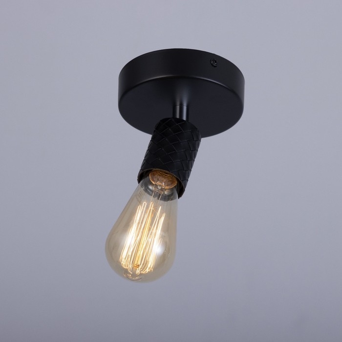 Спот Спот "Скин" Е27 40Вт черный 10х10х16см