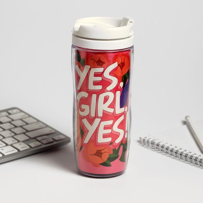 Подарочный набор GRL PWR ежедневник + термостакан Подарочный набор GRL PWR ежедневник + термостакан