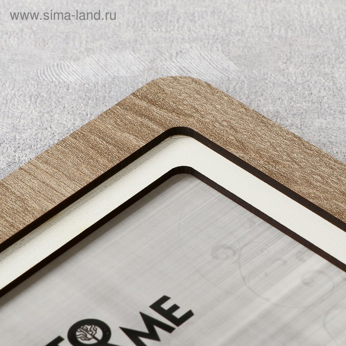 Фоторамка ХДФ  Фоторамка ХДФ "Наша семья" на 8 фото 10x15 см (пластиковый экран)