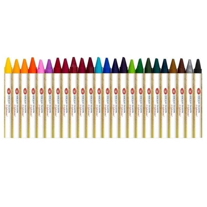 Мелки восковые  Мелки восковые "Я - Художник!", 24 цветов, круглые