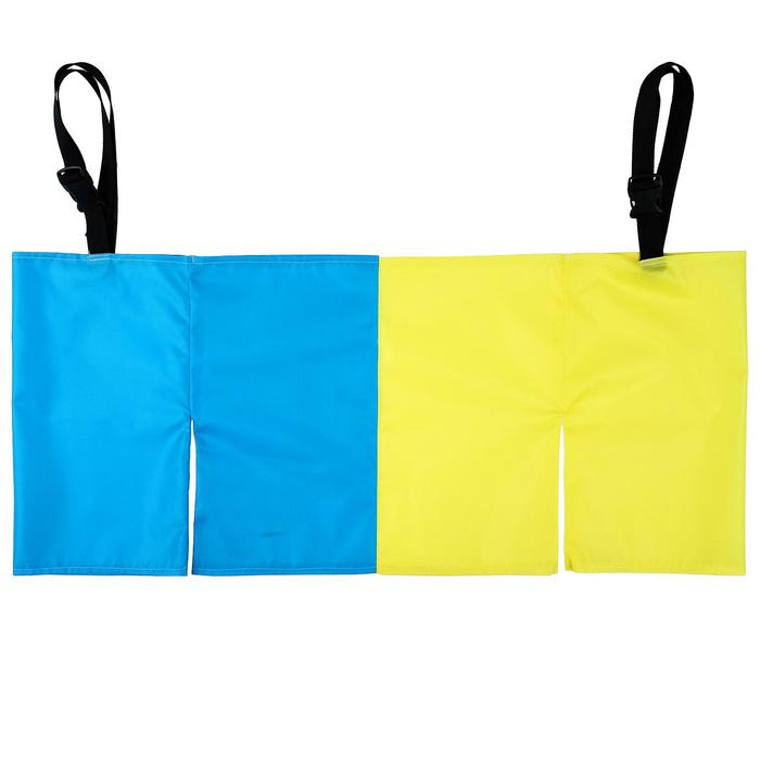 Шорты эстафетные для двоих, две штанины с лямками, цвет МИКС Шорты эстафетные для двоих, две штанины с лямками, цвет МИКС