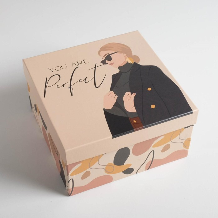 Набор коробок 5 в 1, упаковка подарочная, «Стиль», 14 х 14 х 8‒22 х 22 х 12 см Набор коробок 5 в 1, упаковка подарочная, «Стиль», 14 х 14 х 8‒22 х 22 х 12 см