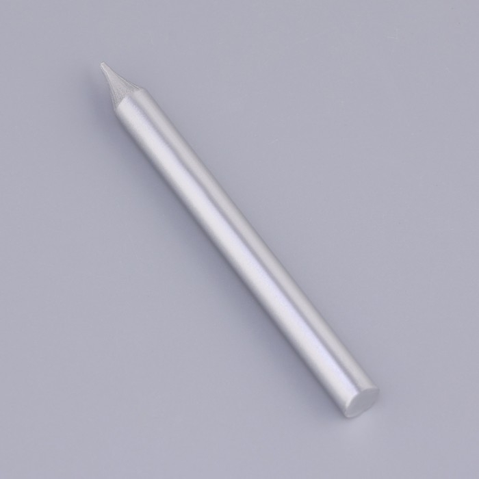 Набор свечей для торта  Набор свечей для торта "Спарк", 12 шт, 8 см, серебряный металлик