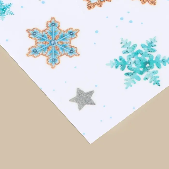 Наклейки новогодние со светящимся слоем «С Новым годом», 10.5 х 14.8 см Наклейки новогодние со светящимся слоем «С Новым годом», 10.5 х 14.8 см